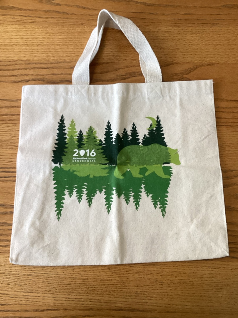 2016 National Park Service Centennial canvas bag